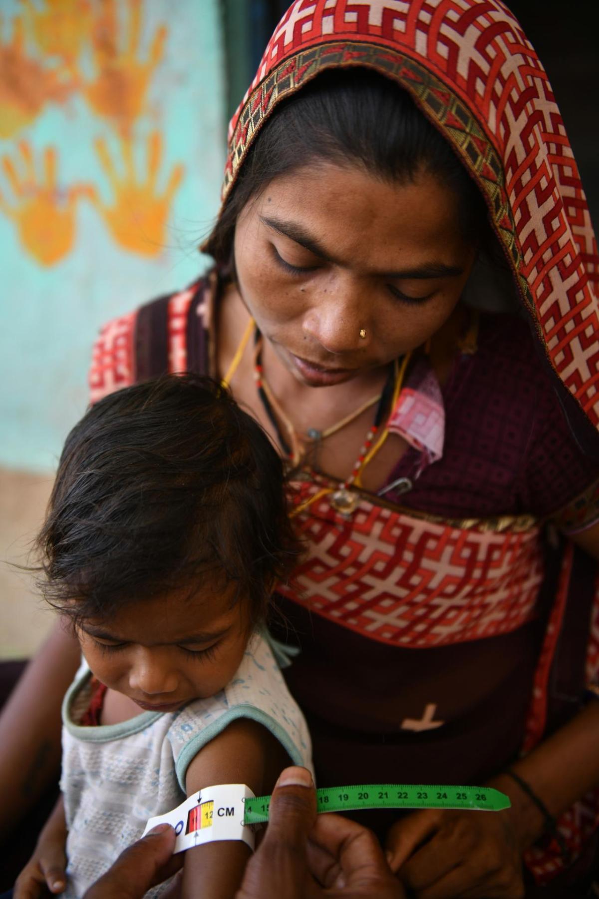 Our teams reached 46,000 people through our nutrition and health programs in India last year.