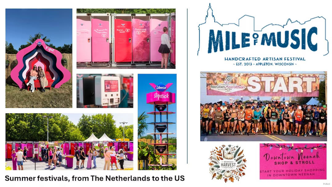 Summer festivals, from The Netherlands to the US.