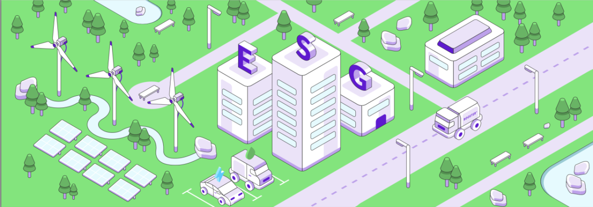 Booster releases its first ESG Report ESG sustainability report header graphic