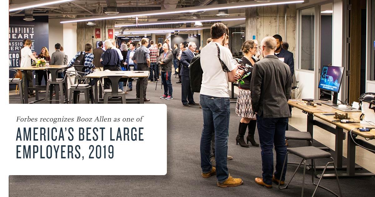 Booz Allen Makes the 2019 Forbes List of America&rsquo;s Best Large 