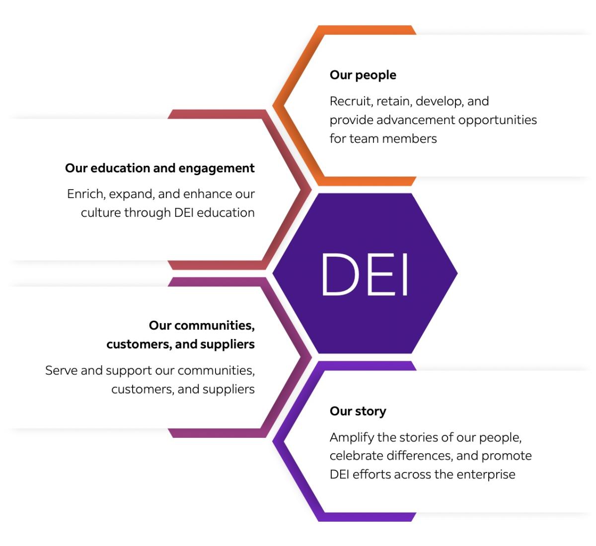 dei infographic