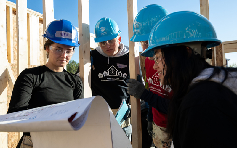 Habitat for Humanity volunteers