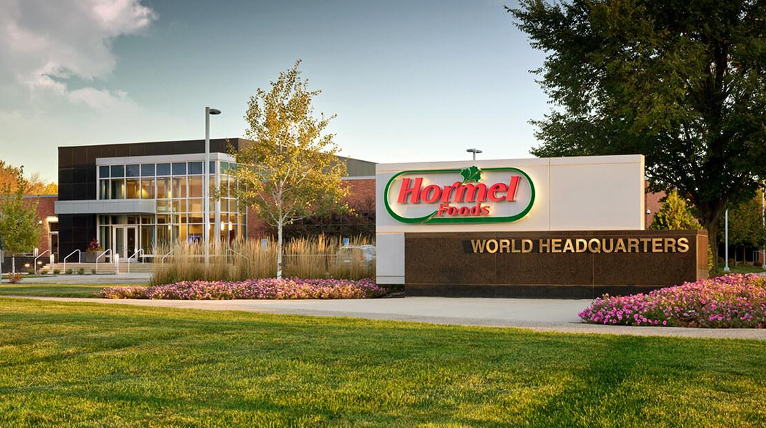 Exterior view of Hormel World Headquarters