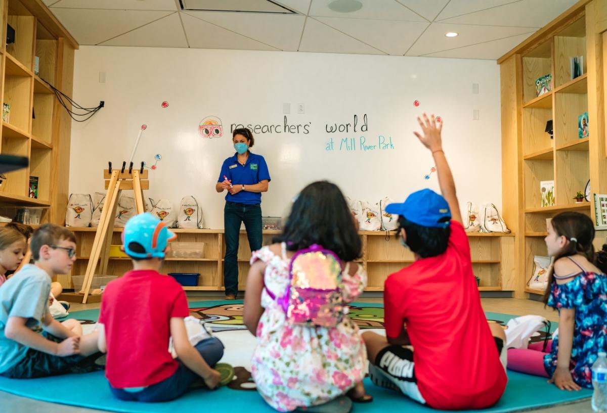 children in a classroom