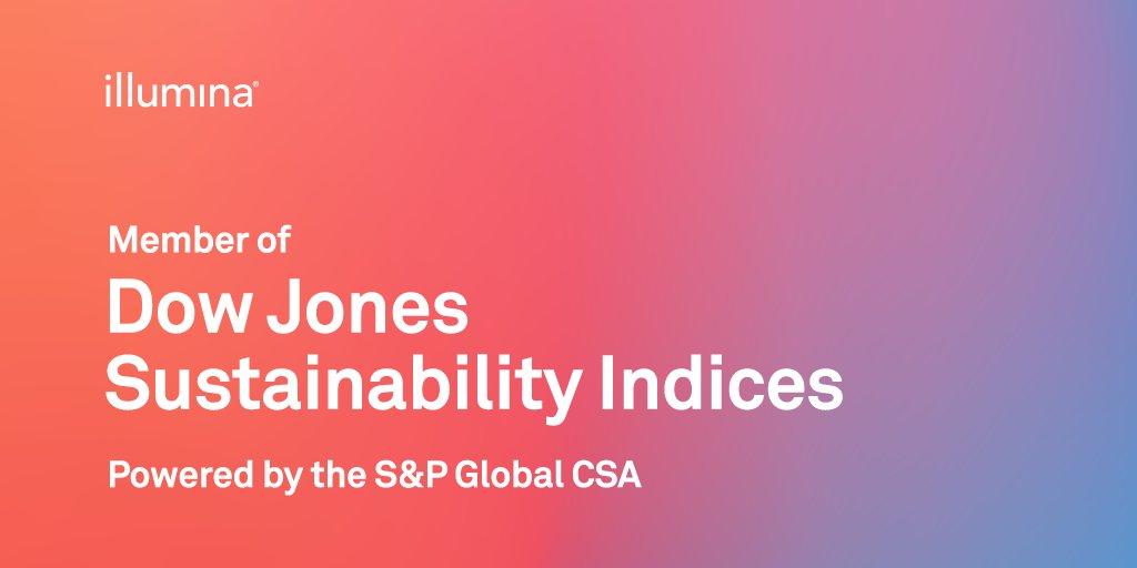Illumina Member of Dow Jones Sustainability Indices