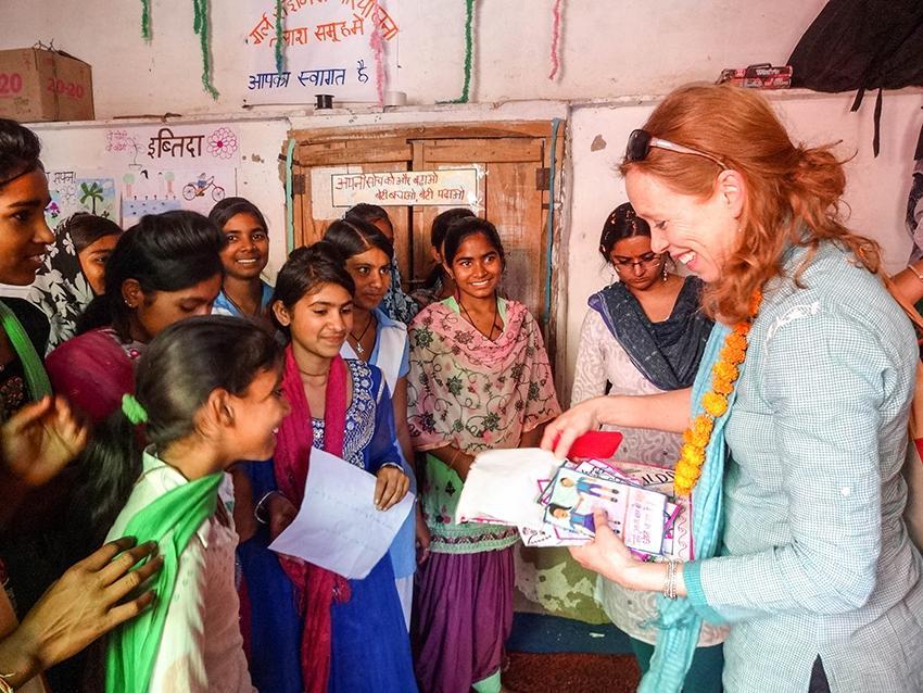 Classroom in Rajasthan, India
