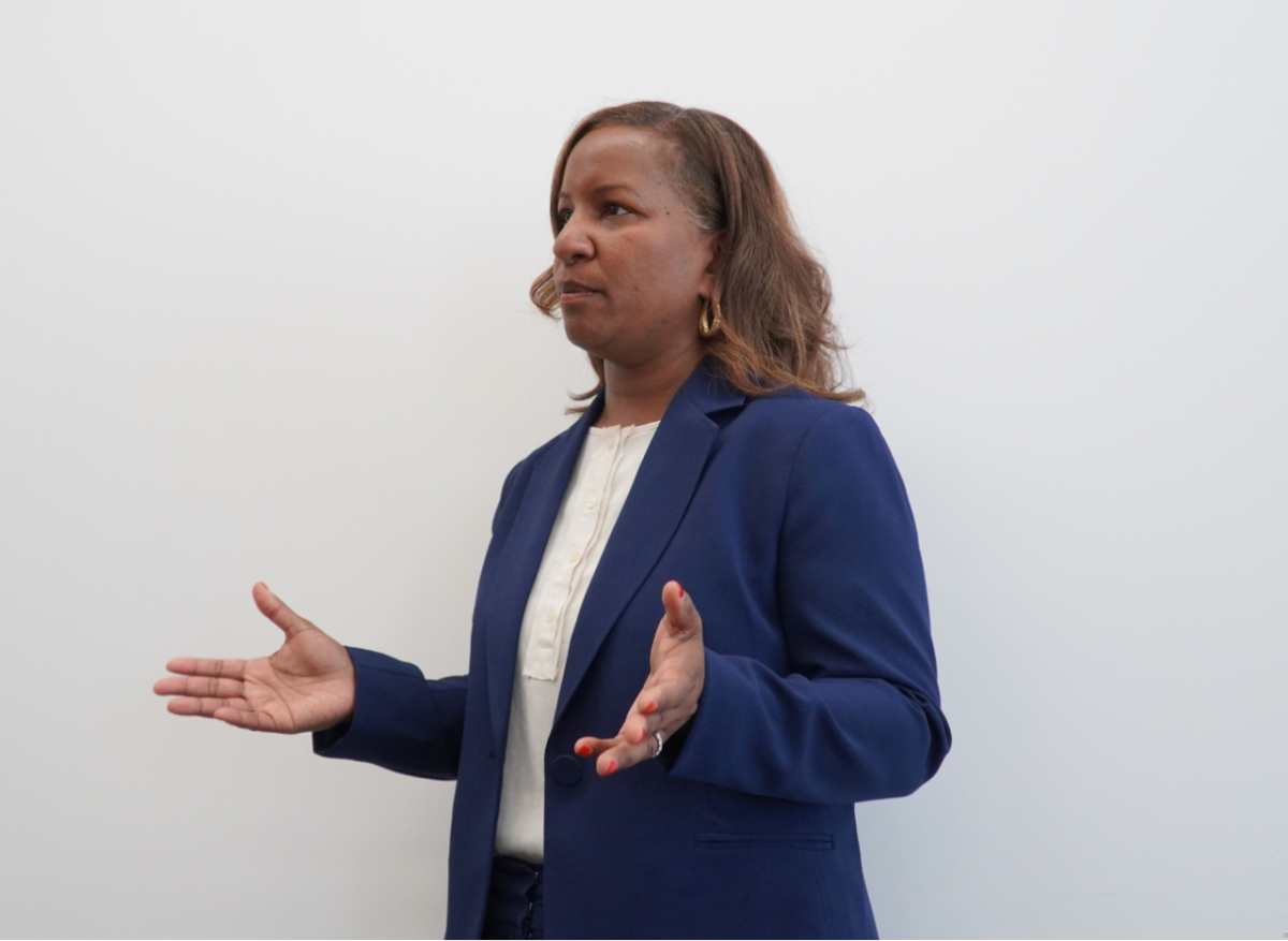 Chief Impact Officer Justina Nixon-Saintil " "