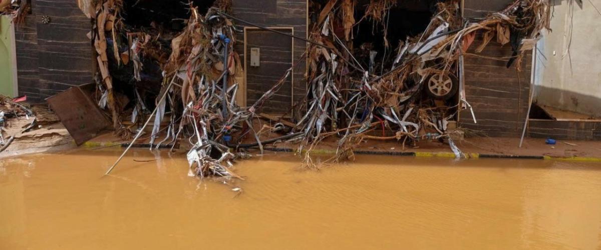 Devastating floods in Libya have left thousands dead and many trapped. 