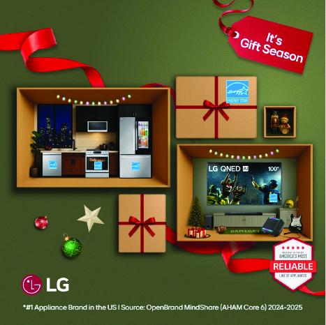 LG appliance poster