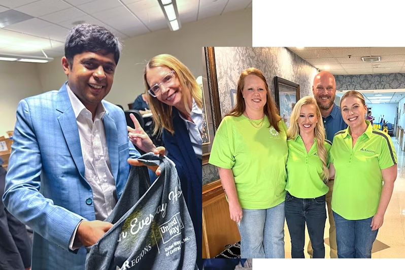 Collage of associates