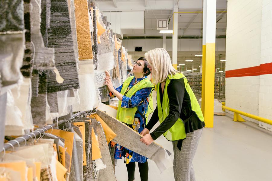 A sustainability-minded approach has positioned Mohawk as a leader on course for the highest sustainable- product standard, the Living Product Challenge. (Courtesy Lynsey Weatherspoon)