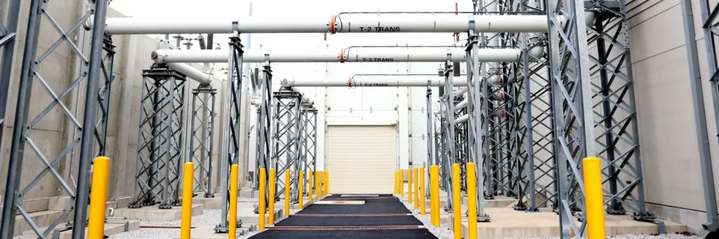 Part of energy plant