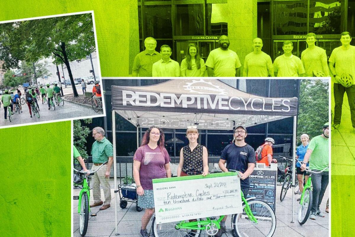 Regions Bank Birmingham Bike Brigade