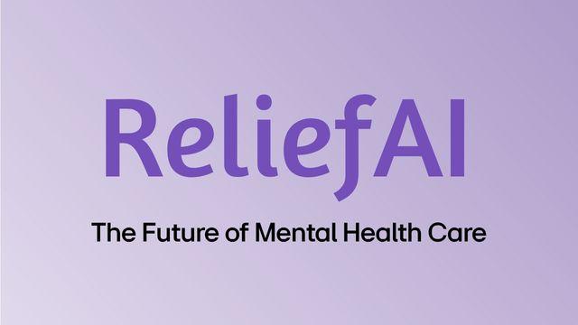 ReliefAI The future of Mental Health Care