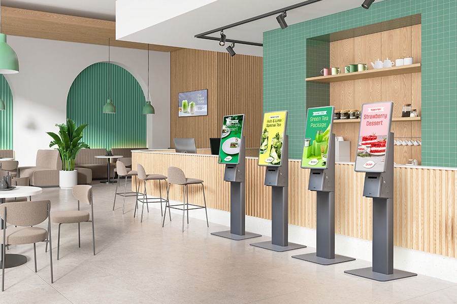 self-service kiosks