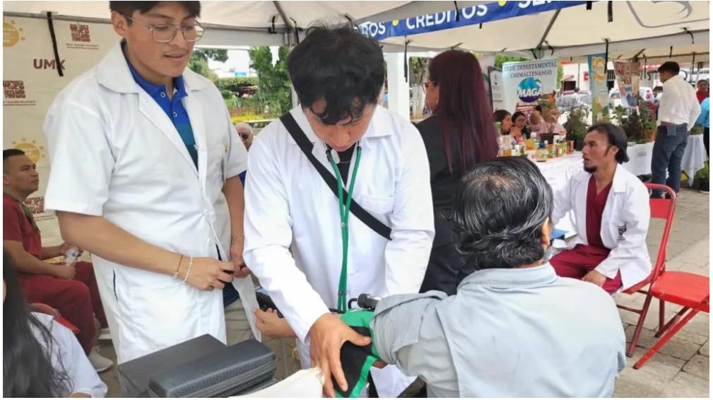 Mobile medical clinics were conducted by Fundación Margarita Valiente after volcanic eruptions displaced many in Guatemala in 2025. (Courtesy photo)