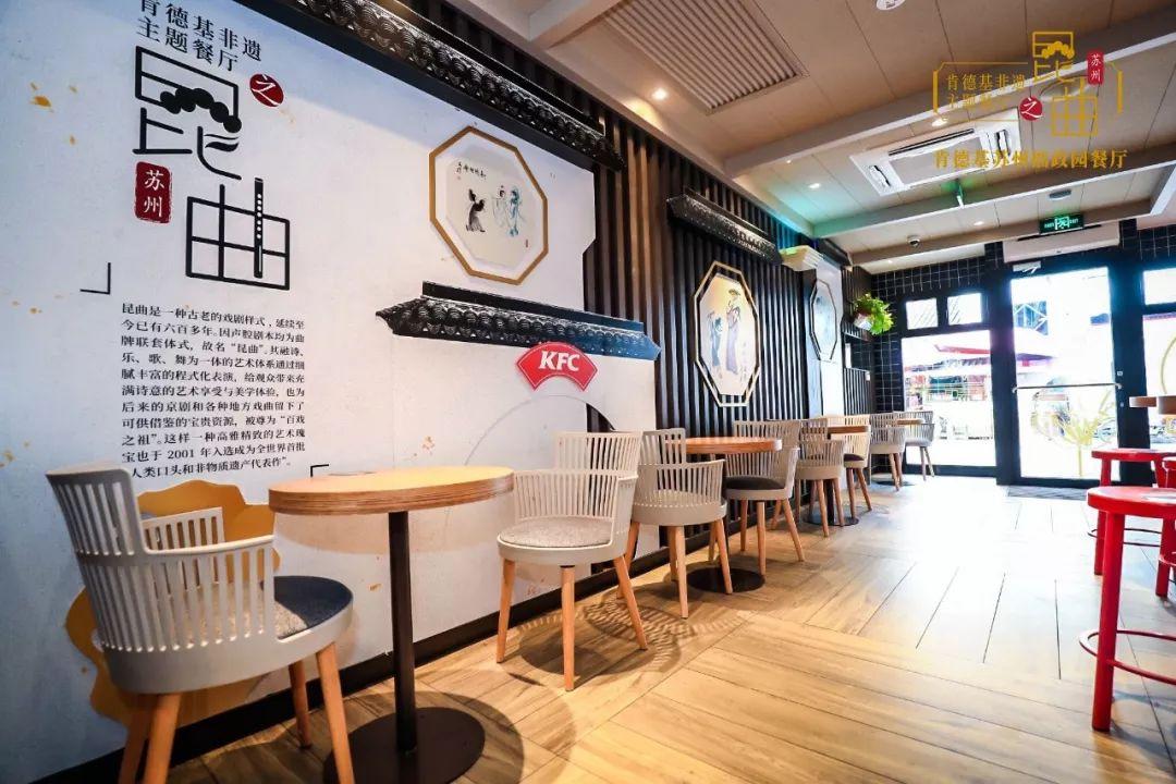 a restaurant with cultural art work and writing on the walls