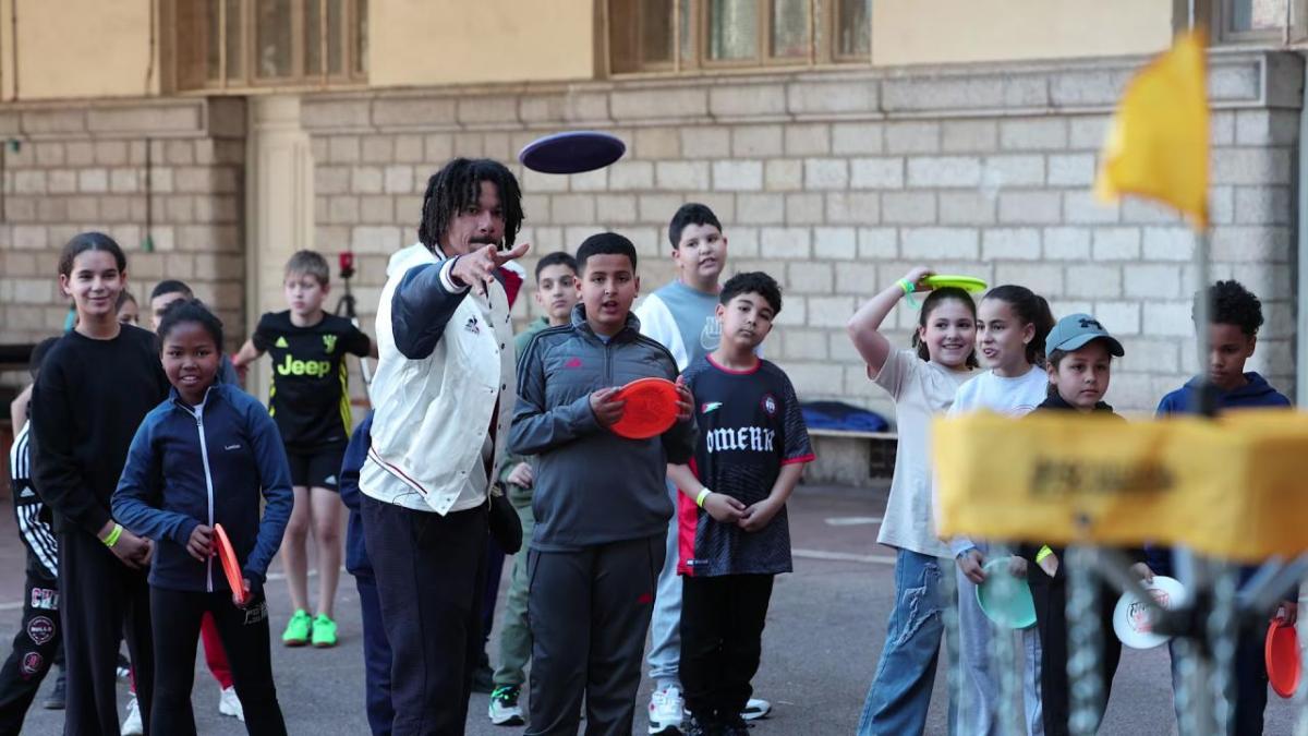 people playing a game
