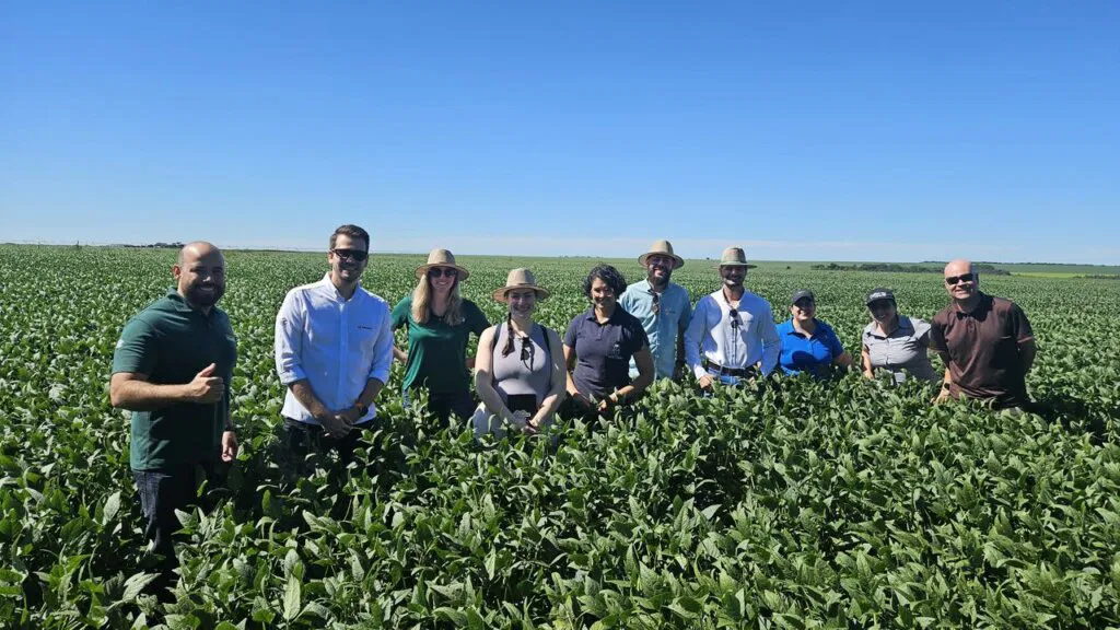 A group of people in a field