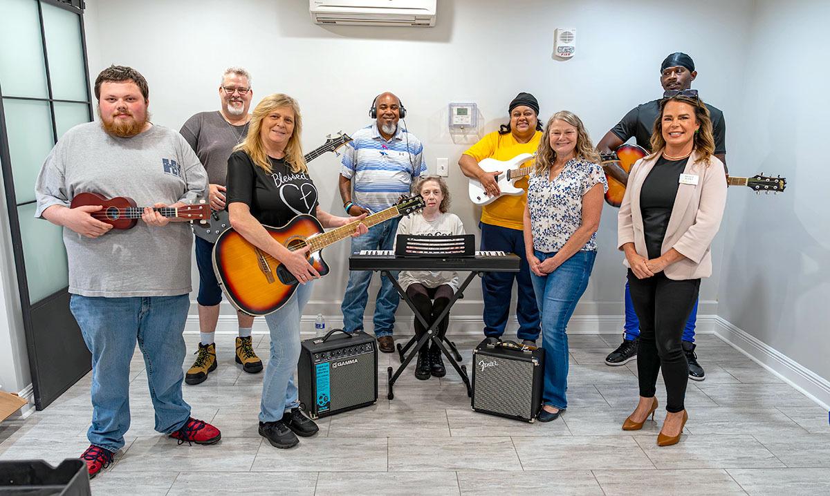 A group of musicians