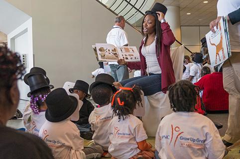 In 2015, PNC brought together 4,000 children in 37 cities to set a world record for the largest vocabulary lesson and bring attention to the importance of vocabulary development
