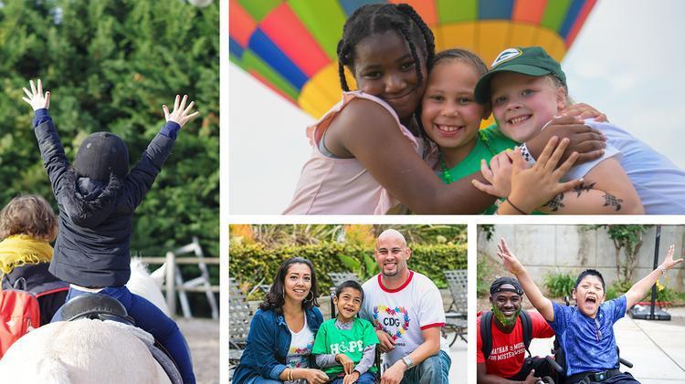 Organizations like Global Genes and SeriousFun Children’s Network provide mental health and wellness services for the global rare disease community. Photos courtesy of ACF Grantees SeriousFun Children’s Network and Global Genes