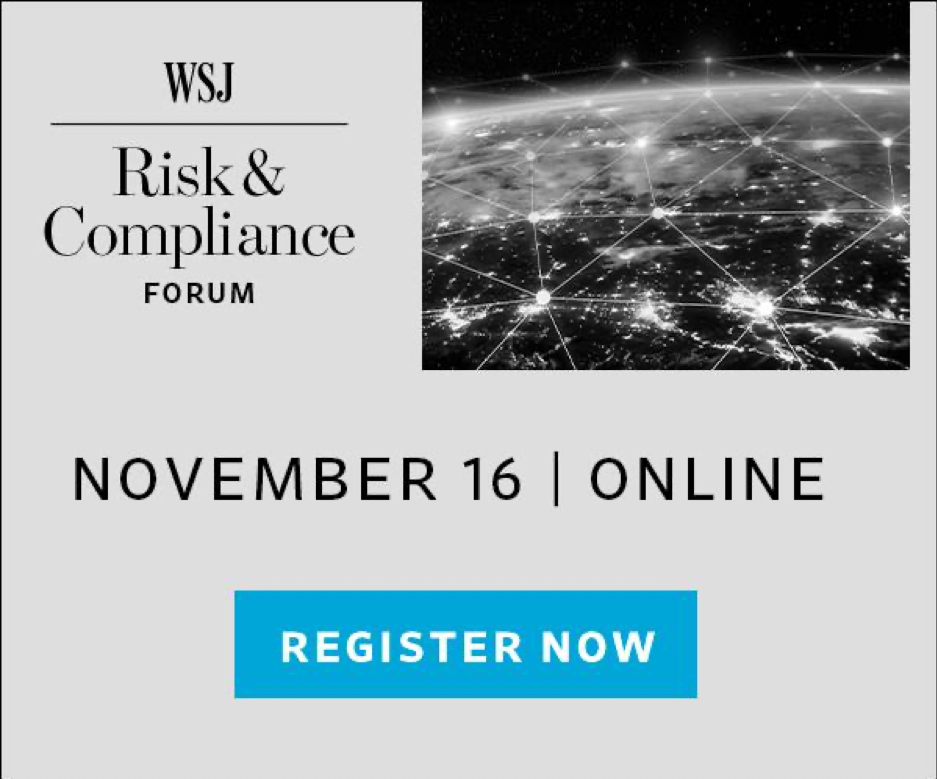 WSJ Risk & Compliance Forum