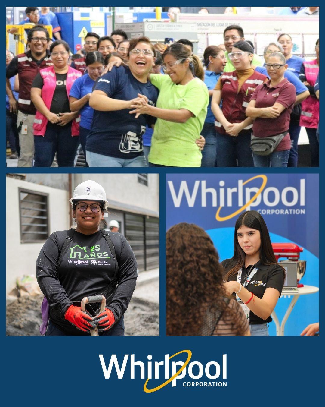collage of Whirlpool employees