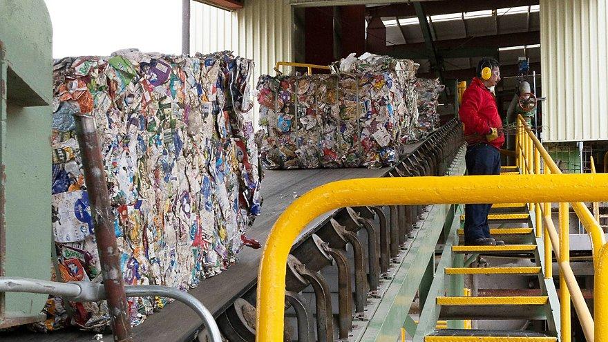 Recycling plant
