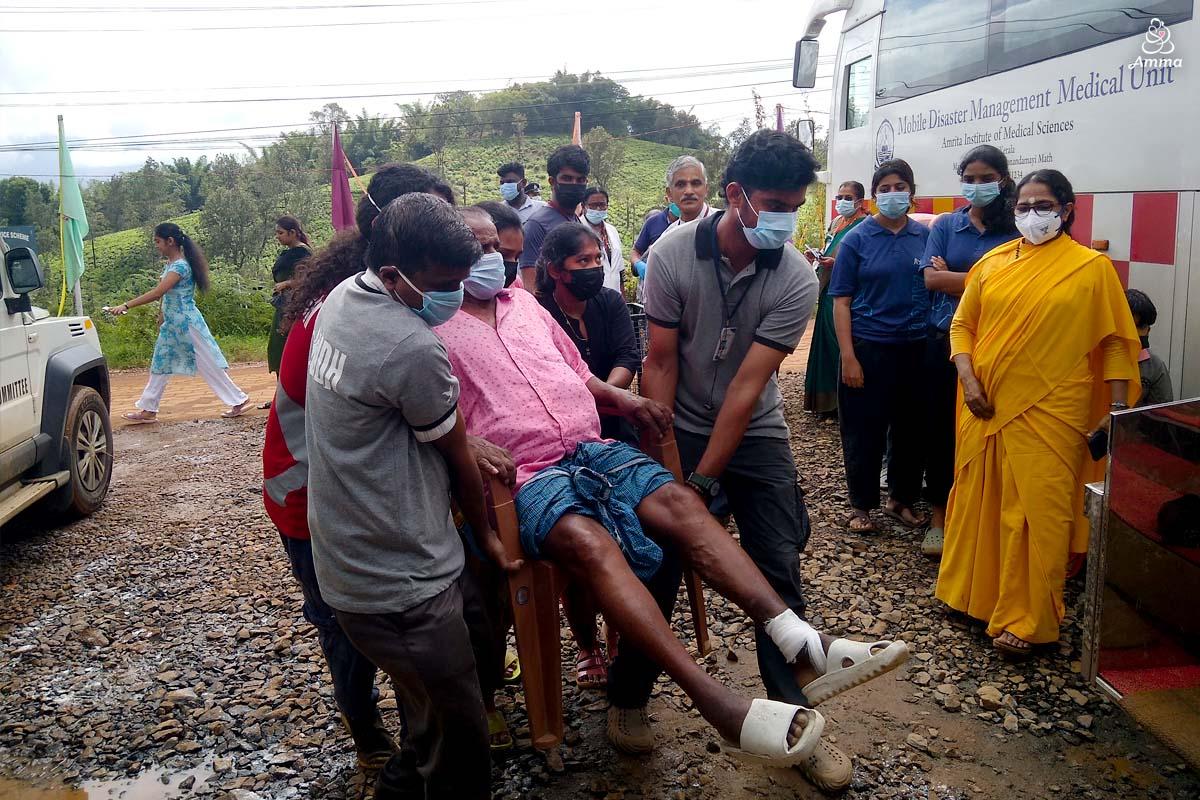 helping people in India