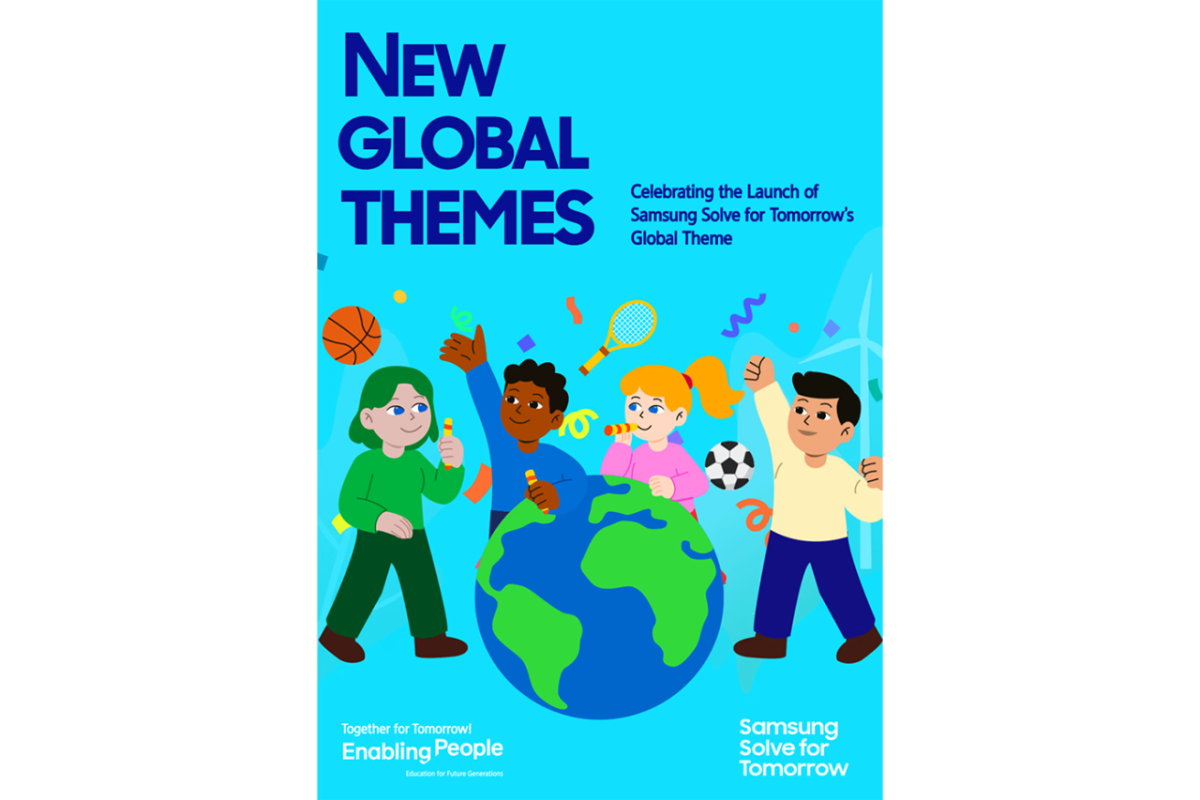"New Global Themes" Celebrating the launch of Samsung Solve for Tomorrow's Global Theme