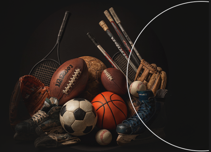 Various sports gear