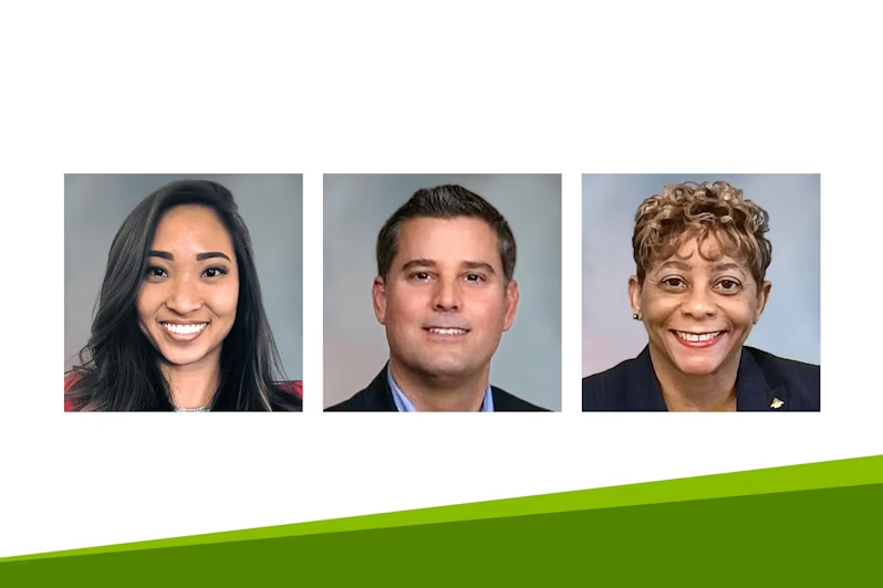 Regions Learning and Development specialists Jinny Walker, Barry Ward and Ressie Chambers provided valuable information and resources for nonprofit leaders. " "