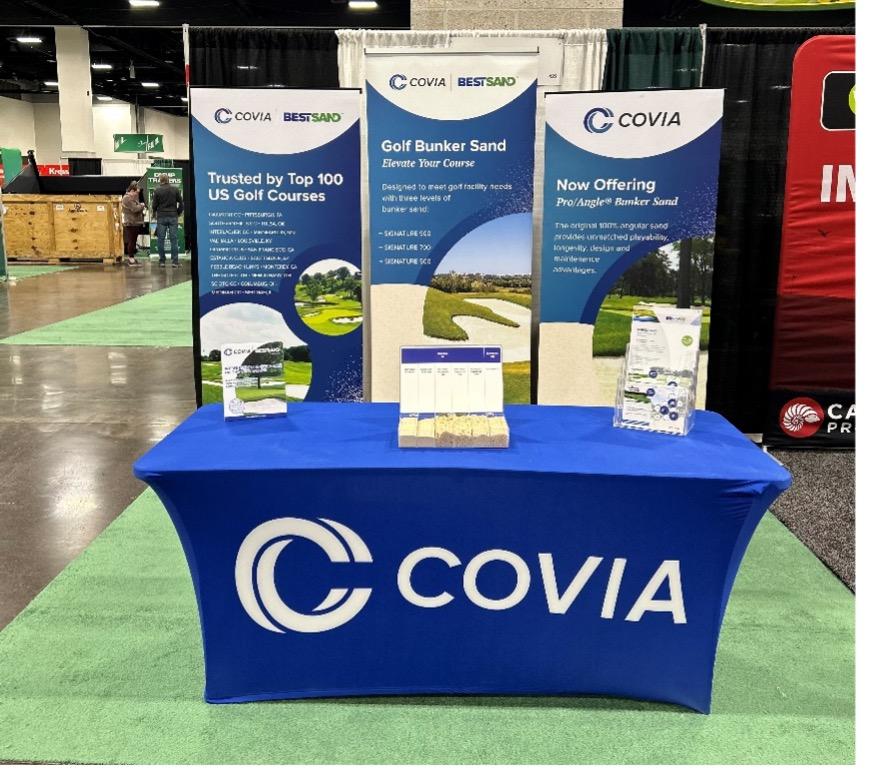 booth at New England Regional Turfgrass Conference