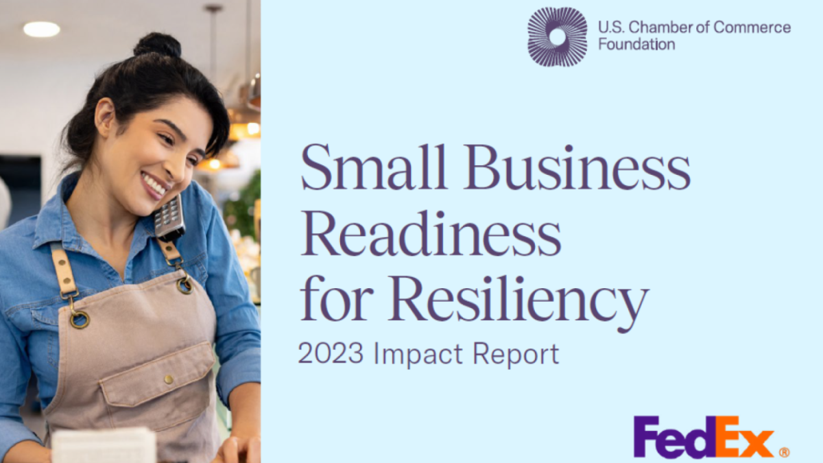 "Small Business Readiness for Resiliency 2023 Impact Report"