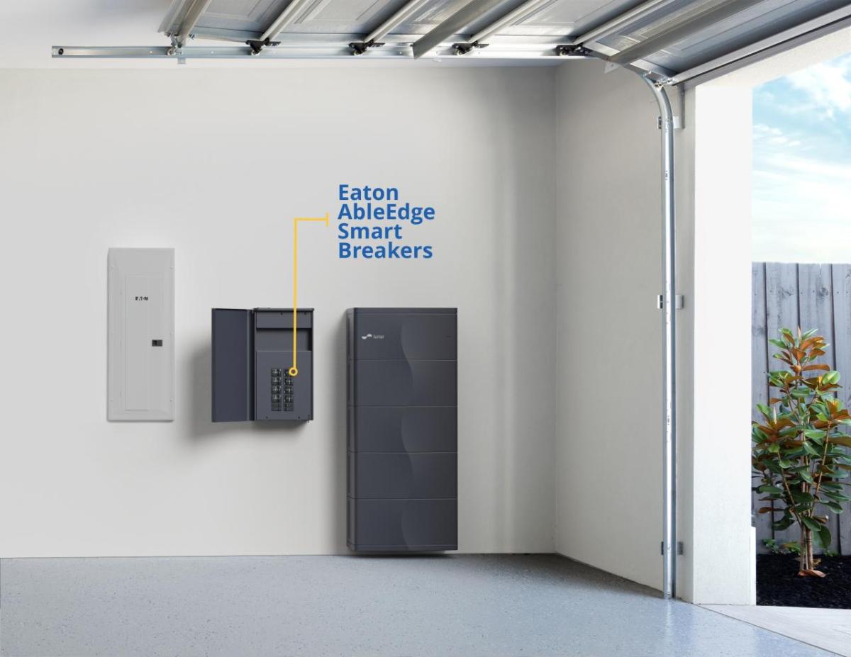 Eaton’s collaboration with Lunar Energy will simplify the installation and maximize the functionality of home energy storage and solar systems. " "
