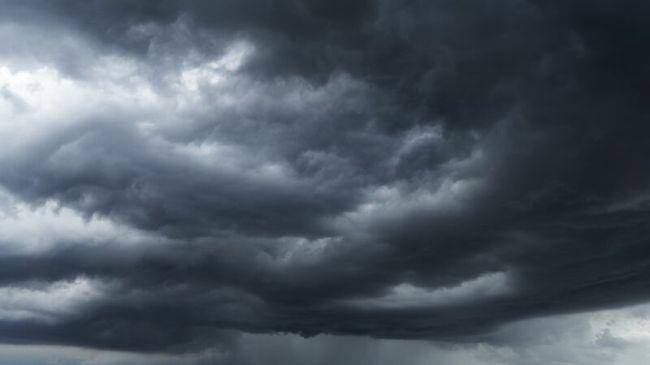 dark storm clouds