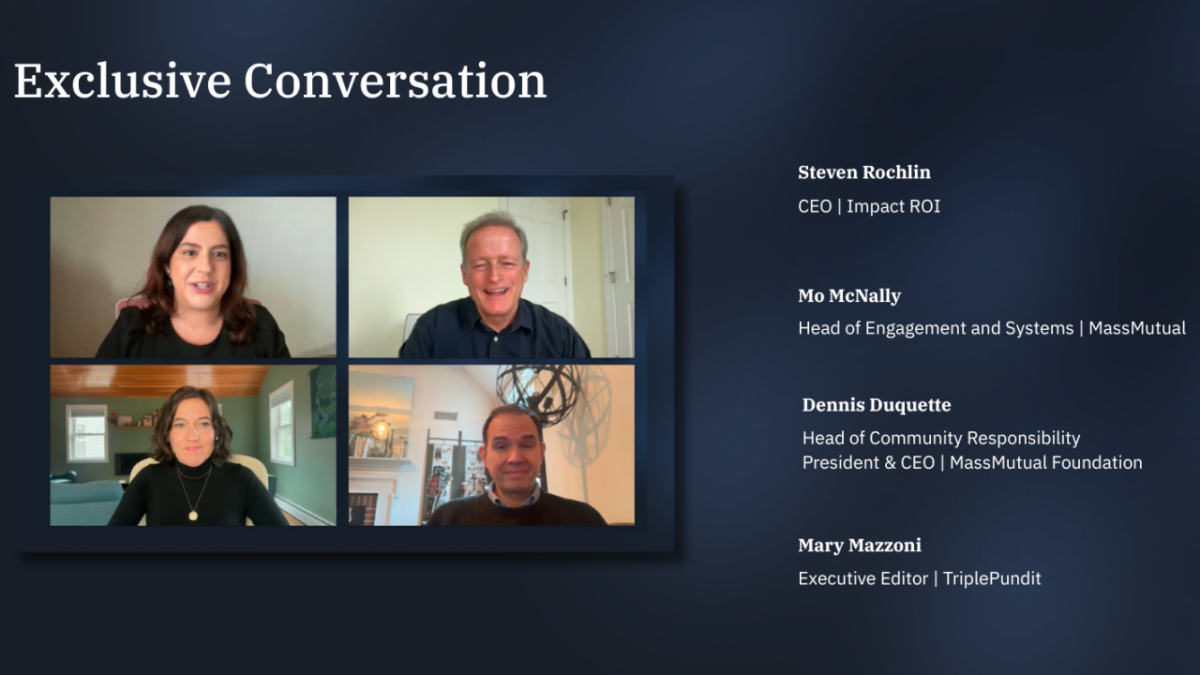 "Exclusive Conversation" poster