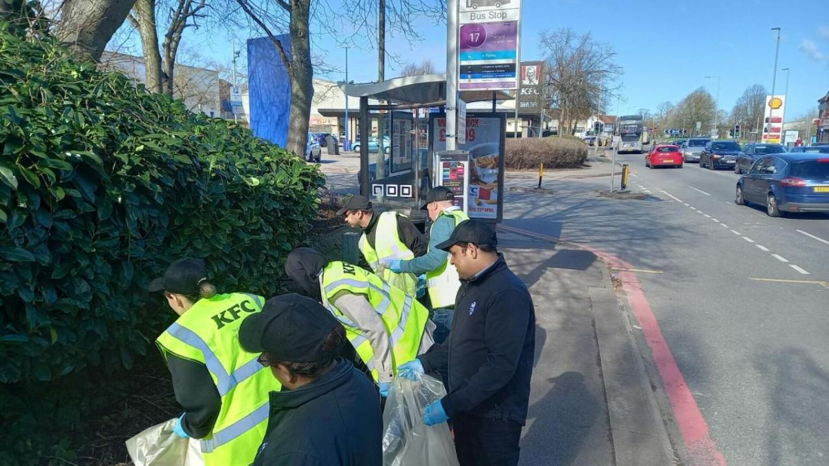 street cleanup