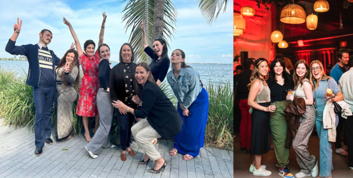 Image courtesy of PRWeek team bacardi celebrating