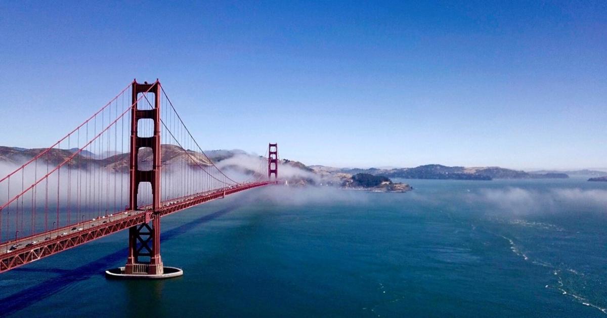 Golden Gate Bridge in San Franciso, CA