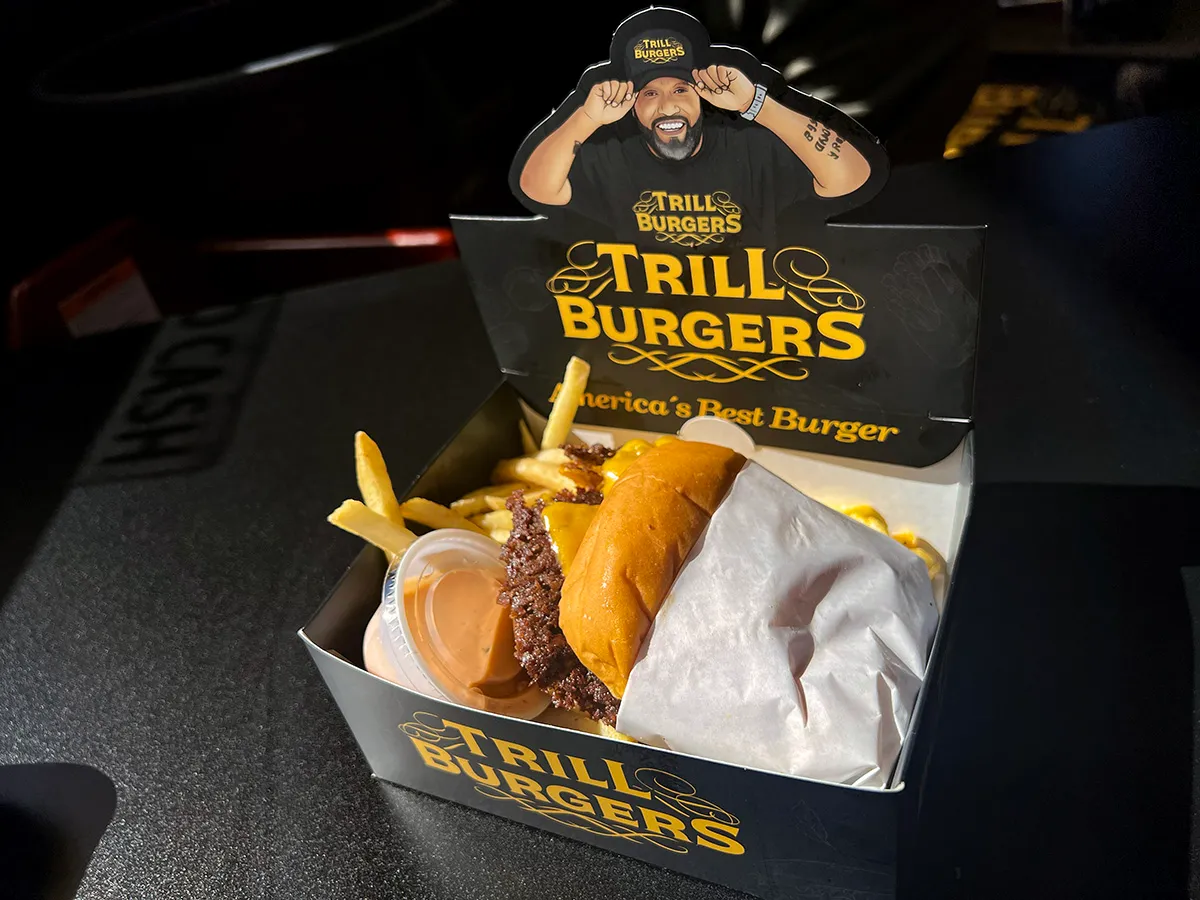 Demand for Trill Burgers is high and growing, so it enlisted Sysco Foods' Buckhead division to keep up with its meat requirements. Photo by Phaedra Cook Trill Burger