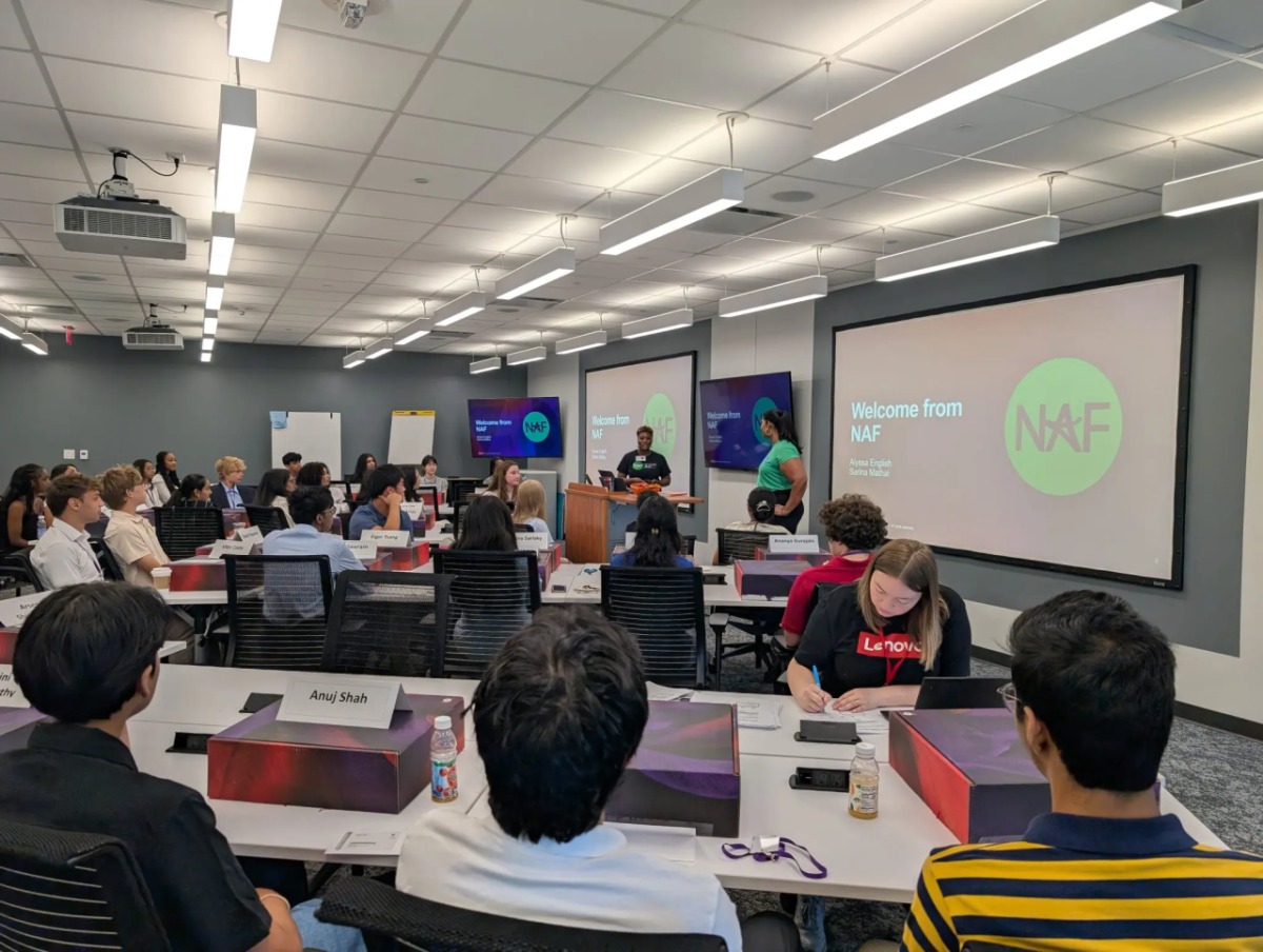 Students in a classroom