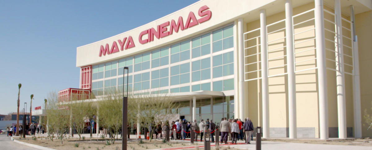The sixth and newest Maya Cinemas location opened in North Las Vegas, Nevada, in January 2019.