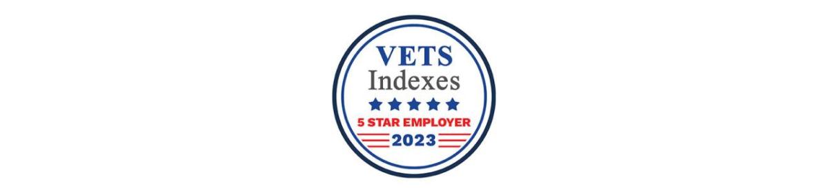 VETS index 2023 badge