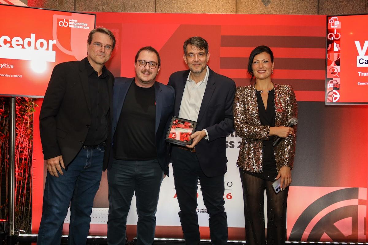 people at awards event