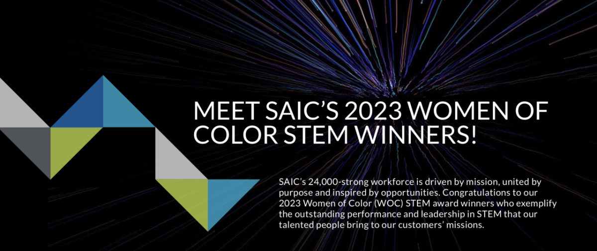 Meet SAIC's 2023 Women of Color STEM Winners!