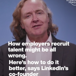 LinkedIn co-founder interview.