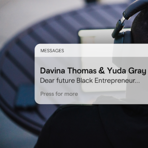 Person wearing large headphones