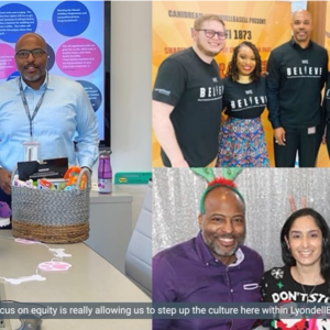 Images of Kyle at company events